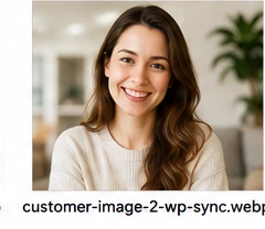 WP Sync customer review photo