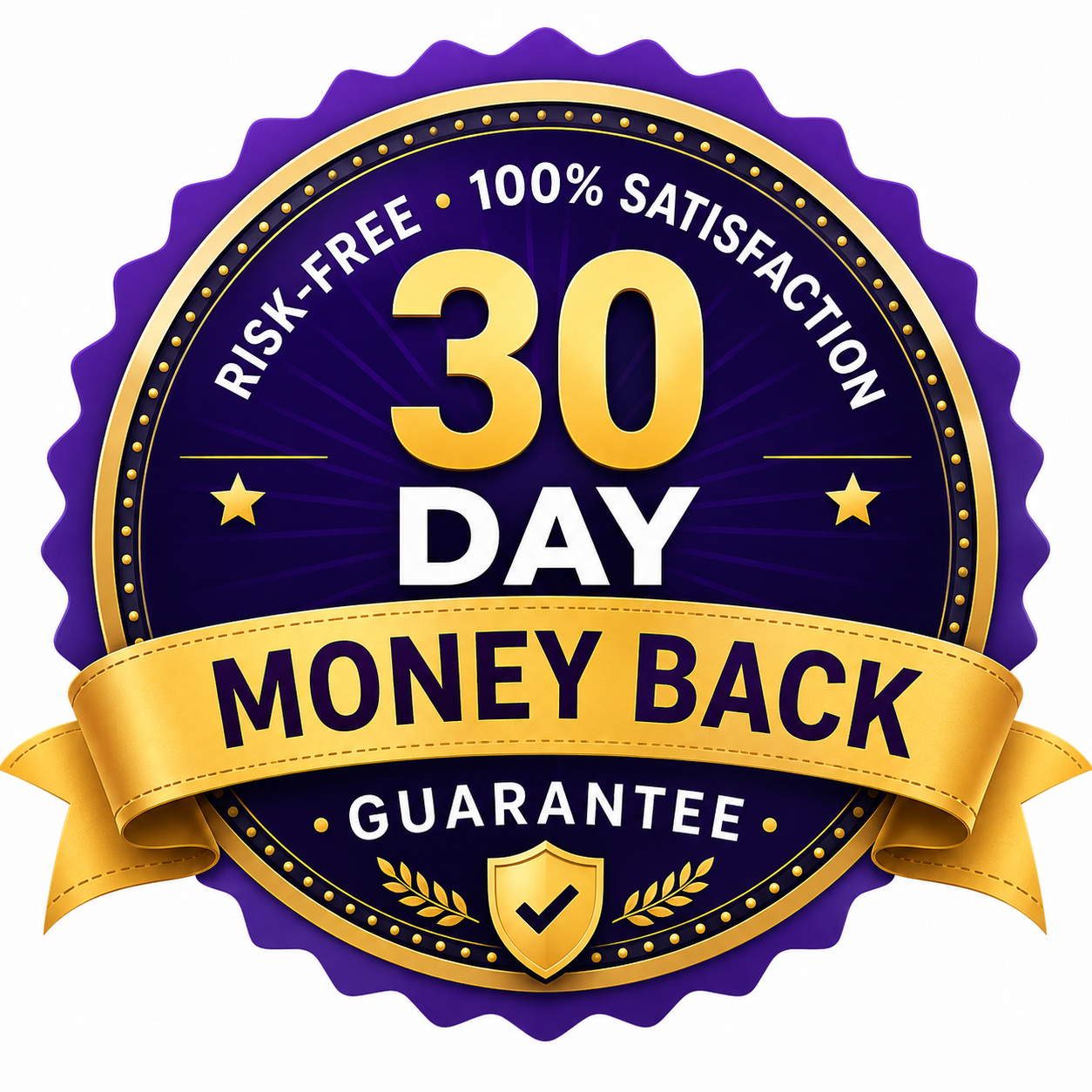WP Sync 30-day money-back guarantee badge