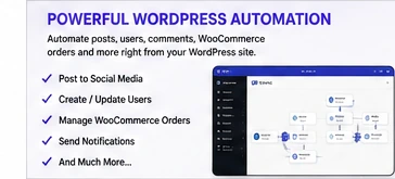 WP Sync WordPress automation dashboard
